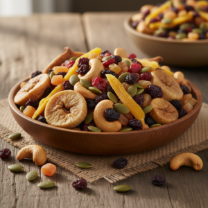 mixed dried fruits
